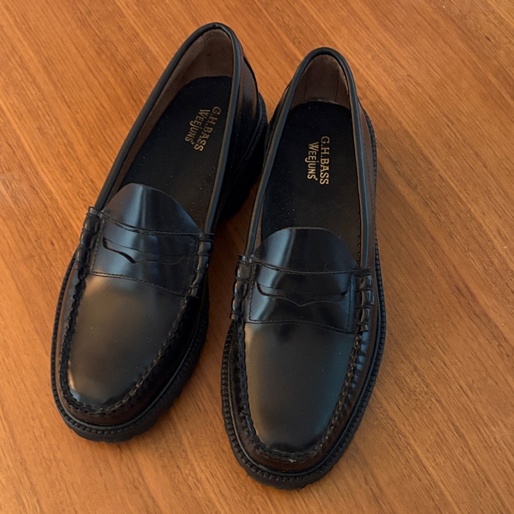 G.H. Bass & Co. Men's Black Loafers